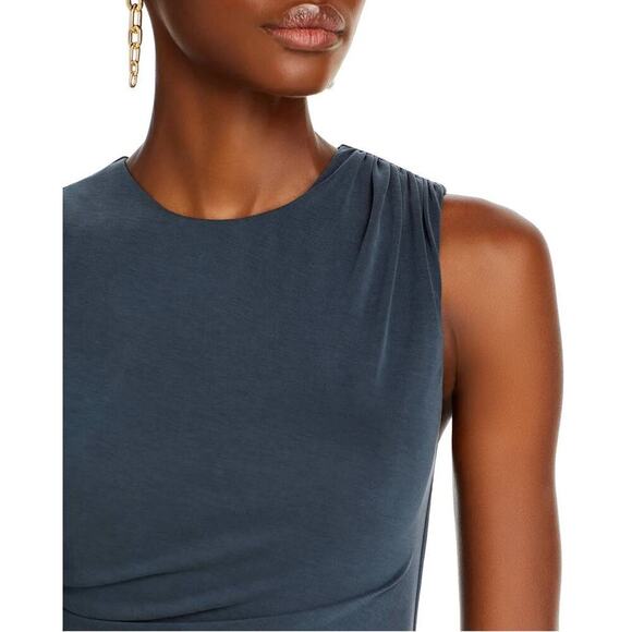 B38 Alice + Olivia Derika Midi Dress Womens 2 Cocktail Audrey Hepburn Chic - Picture 6 of 12